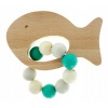 Hess Drevená hrkálka v tvare ryby pre bábätká 0+ Hess Drevená hrkálka v tvare ryby pre bábätká 0+