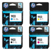 HP Originálna sada atramentov 903 CMYK (čierna, azúrová, purpurová, žltá) HP Originálna sada atramentov 903 CMYK (čierna, azúrová, purpurová, žltá)