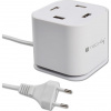 Techly IPW-USB-CUB496 nabíjačka na PDA a mobilné telefóny Digitálny fotoaparát, MP3, MP4, Smartfón, Tablet Biela AC Vnútorný (102963) Techly IPW-USB-CUB496 nabíjačka na PDA a mobilné telefóny Digitálny fotoaparát, MP3, MP4, Smartfón, Tablet Biela AC Vnútorný (102963)