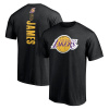 Los Angeles Lakers - LeBron James Playmaker Black NBA Tričko XXL/USA=3XL/EU Los Angeles Lakers - LeBron James Playmaker Black NBA Tričko XXL/USA=3XL/EU