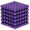 Magnetické guľôčky NeoCube 216 ks 5 mm Fialové! Magnetické kocky Magnetické guľôčky NeoCube 216 ks 5 mm Fialové! Magnetické kocky