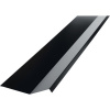 Krycia lišta Precit Roof 1000 mm oplechovanie k stene 9005 čierna Krycia lišta Precit Roof 1000 mm oplechovanie k stene 9005 čierna