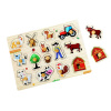 2Kids Toys Drevené puzzle Farma 14 dielikov 2Kids Toys Drevené puzzle Farma 14 dielikov