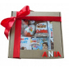 Darček pre dieťa s personalizáciou 3D box sladkostí KINDER – sada Darček pre dieťa s personalizáciou 3D box sladkostí KINDER – sada