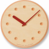 Nástenné hodiny Paper Wood Line oranžové ručičky 22 cm Nástenné hodiny Paper Wood Line oranžové ručičky 22 cm