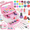 Kufrík Sada na líčenie maľovania nechtov pre deti Kozmetická taška Toaletný stolík Kufrík Sada na líčenie maľovania nechtov pre deti Kozmetická taška Toaletný stolík