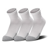 Under Armour ponožky UA Heatgear Quarter 3pk bílá Under Armour ponožky UA Heatgear Quarter 3pk bílá