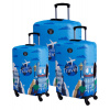 Obal na cestovný kufor BERTOO - Travel the world set 3 kusy (M, L, XXL) Obal na cestovný kufor BERTOO - Travel the world set 3 kusy (M, L, XXL)