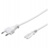 PremiumCord kábel k magnetofónu 2m, biely (kpspm2w) PremiumCord kábel k magnetofónu 2m, biely (kpspm2w)