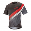 Alpinestars Predator SS Jersey - Black Steel Gray Red vel. L Alpinestars Predator SS Jersey - Black Steel Gray Red vel. L