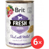 Brit Fresh Veal with Millet 6× 400 g Brit Fresh Veal with Millet 6× 400 g