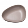 LIND DNA Hlboký tanier CURVE 22 cm, teplá šedá, kamenina LIND DNA Hlboký tanier CURVE 22 cm, teplá šedá, kamenina