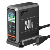 Blitzwolf BW-S31 2xUSB-A, 4xUSB-C, PD, 240W sieťová nabíjačka. BW-S31 Blitzwolf BW-S31 2xUSB-A, 4xUSB-C, PD, 240W sieťová nabíjačka. BW-S31