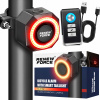 Alarm na bicykel Renew Force s dobíjacím zadným svetlom, vodotesný IP65 Alarm na bicykel Renew Force s dobíjacím zadným svetlom, vodotesný IP65