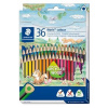 Farebné ceruzky, sada, trojhranné, STAEDTLER Noris Colour 187, 36 rôznych farieb Farebné ceruzky, sada, trojhranné, STAEDTLER Noris Colour 187, 36 rôznych farieb