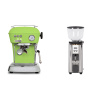 Ascaso Dream ONE, Fresh Pistachio + ECM C-Automatik 54 Ascaso Dream ONE, Fresh Pistachio + ECM C-Automatik 54