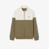 Lacoste Mikiny TENNIS ZIP-UP COLORBLOCK SWEATSHIRT Zelená Lacoste Mikiny TENNIS ZIP-UP COLORBLOCK SWEATSHIRT Zelená