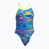 Dámske jednodielne plavky Funkita Single Strap One Piece stir crazy Dámske jednodielne plavky Funkita Single Strap One Piece stir crazy