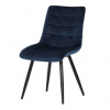 Jedálenská stolička Autronic 50x87 cm modrá látka CT-384 BLUE4 Jedálenská stolička Autronic 50x87 cm modrá látka CT-384 BLUE4