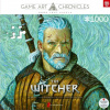 GLO GAME ART: THE WITCHER GERALT VAN GOGH GLO GAME ART: THE WITCHER GERALT VAN GOGH