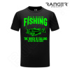 Tričko RANGER® - motív Rybárčenie 02 L Zelená Tričko RANGER® - motív Rybárčenie 02 L Zelená