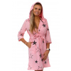 Růžový dámský župan s kapucí - Shines Stars 1G0492 růžová S + První výměna zboží zdarma. Růžový dámský župan s kapucí - Shines Stars 1G0492 růžová S + První výměna zboží zdarma.