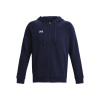 Under Armour mikina s kapucňou UA Rival Fleece FZ Hoodie-BLU 1379767-410 Under Armour mikina s kapucňou UA Rival Fleece FZ Hoodie-BLU 1379767-410