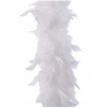 Girlanda na vianočný stromček z bielych pierok 11x184cm, Vianočná dekorácia Girlanda na vianočný stromček z bielych pierok 11x184cm, Vianočná dekorácia