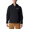 Columbia Heather Canyon Softshell Mens Black Small Columbia Heather Canyon Softshell Mens Black Small
