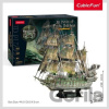 CubicFun 3D puzzle Svítící Plachetnice Bludný Holanďan 360 ks CubicFun 3D puzzle Svítící Plachetnice Bludný Holanďan 360 ks