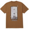 pánske tričko HUF CAR CLUB TEE Camel L pánske tričko HUF CAR CLUB TEE Camel L