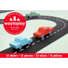 Waytoplay autodráha - Okružná cesta (12 dielov) Waytoplay autodráha - Okružná cesta (12 dielov)