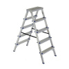 Obojstranný schodíkový rebrík DHR 405, 5+5 stupňov Obojstranný schodíkový rebrík DHR 405, 5+5 stupňov