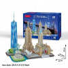 CubicFun 3D puzzle CityLine panorama New York 123 ks CubicFun 3D puzzle CityLine panorama New York 123 ks
