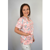 Unidress Zdravotnícka blúzka Unidress vzor dúhový jednorožec - XL Unidress Zdravotnícka blúzka Unidress vzor dúhový jednorožec - XL