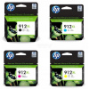 Sada atramentov HP 912XL CMYK pre tlačiarne OfficeJet 8010, 8020, 8025 Sada atramentov HP 912XL CMYK pre tlačiarne OfficeJet 8010, 8020, 8025