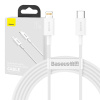 Baseus CATLYS-C02 Superior Series USB-C/Lightning, 20W, PD, 2m, bílý Baseus CATLYS-C02 Superior Series USB-C/Lightning, 20W, PD, 2m, bílý