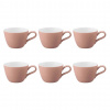 SELTMANN LIFE FASHION POSH ROSE 6 ks 240 ml - sada porcelánových šálok na kávu s motívom ruží, biela SELTMANN LIFE FASHION POSH ROSE 6 ks 240 ml - sada porcelánových šálok na kávu s motívom ruží, biela
