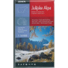 Mapa Slovinsko Julské Alpy - mapa Mapa Slovinsko Julské Alpy - mapa