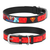 WAUDOG obojok kožený DC Superman (26-35cm/1,5cm) WAUDOG obojok kožený DC Superman (26-35cm/1,5cm)