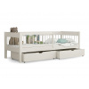 Wilsondo Detská drevená posteľ s úložným priestorom 180x80 Lesanka - kašmír Wilsondo Detská drevená posteľ s úložným priestorom 180x80 Lesanka - kašmír