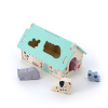 Vilac Drevená vkladačka Domček pre zvieratká Sarah Betz Vilac Drevená vkladačka Domček pre zvieratká Sarah Betz