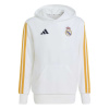Adidas Detská mikina REAL MADRID Hoody bílé velikost: 140 Adidas Detská mikina REAL MADRID Hoody bílé velikost: 140