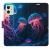 iSaprio Flip Jellyfish pro Motorola Moto G54 5G / G54 5G Power Edition jellfis-FLP2-MoG54 iSaprio Flip Jellyfish pro Motorola Moto G54 5G / G54 5G Power Edition jellfis-FLP2-MoG54