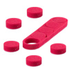 Mäkký leštiaci penový kotúč KOLORTECH, suchý zips, Ø27x10mm, 5 kusov (KOLORTECH POLISHING AND FINISHING SUPERPAD SOFT RED, 27 x10mm, 5 pcs) Mäkký leštiaci penový kotúč KOLORTECH, suchý zips, Ø27x10mm, 5 kusov (KOLORTECH POLISHING AND FINISHING SUPERPAD SOFT RED, 27 x10mm, 5 pcs)