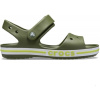 Crocs Unisex Kids' Bayaband Clogs Army Green 3 (35.5) Crocs Unisex Kids' Bayaband Clogs Army Green 3 (35.5)
