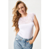 Babell Dámska blúzka Elina biela M Babell Dámska blúzka Elina biela M