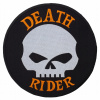 VAR nášivka DEATH RIDER 25 cm LEBKA - HARLEY VAR nášivka DEATH RIDER 25 cm LEBKA - HARLEY
