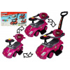 LEAN CARS Mega Car 3v1 Push Ride Pink LEAN CARS Mega Car 3v1 Push Ride Pink