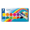 STAEDTLER Noris 888 - sada vodových farieb a štetca - 12 rôznych farieb STAEDTLER Noris 888 - sada vodových farieb a štetca - 12 rôznych farieb